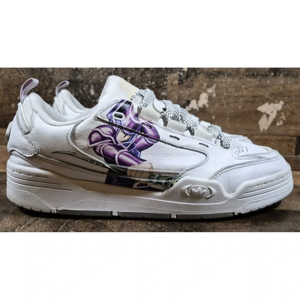 Adidas x Yu-Gi-Oh! Shoes Mens 10.5 White Purple ADI2000 Dark Magician Anime